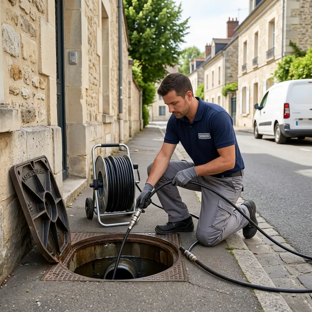 Canalisation bouchée Fontainebleau (77300)