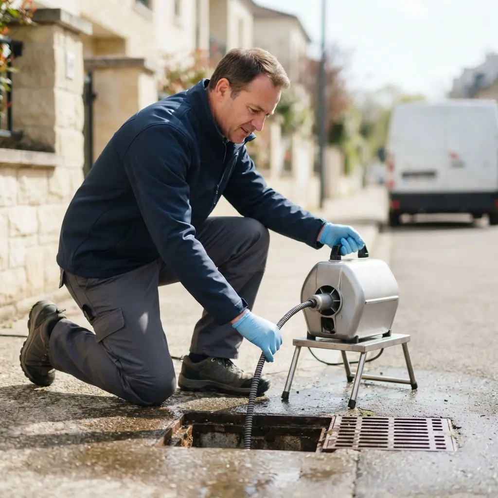 Déroulement d’intervention pour canalisation bouchée à Vélizy‑Villacoublay