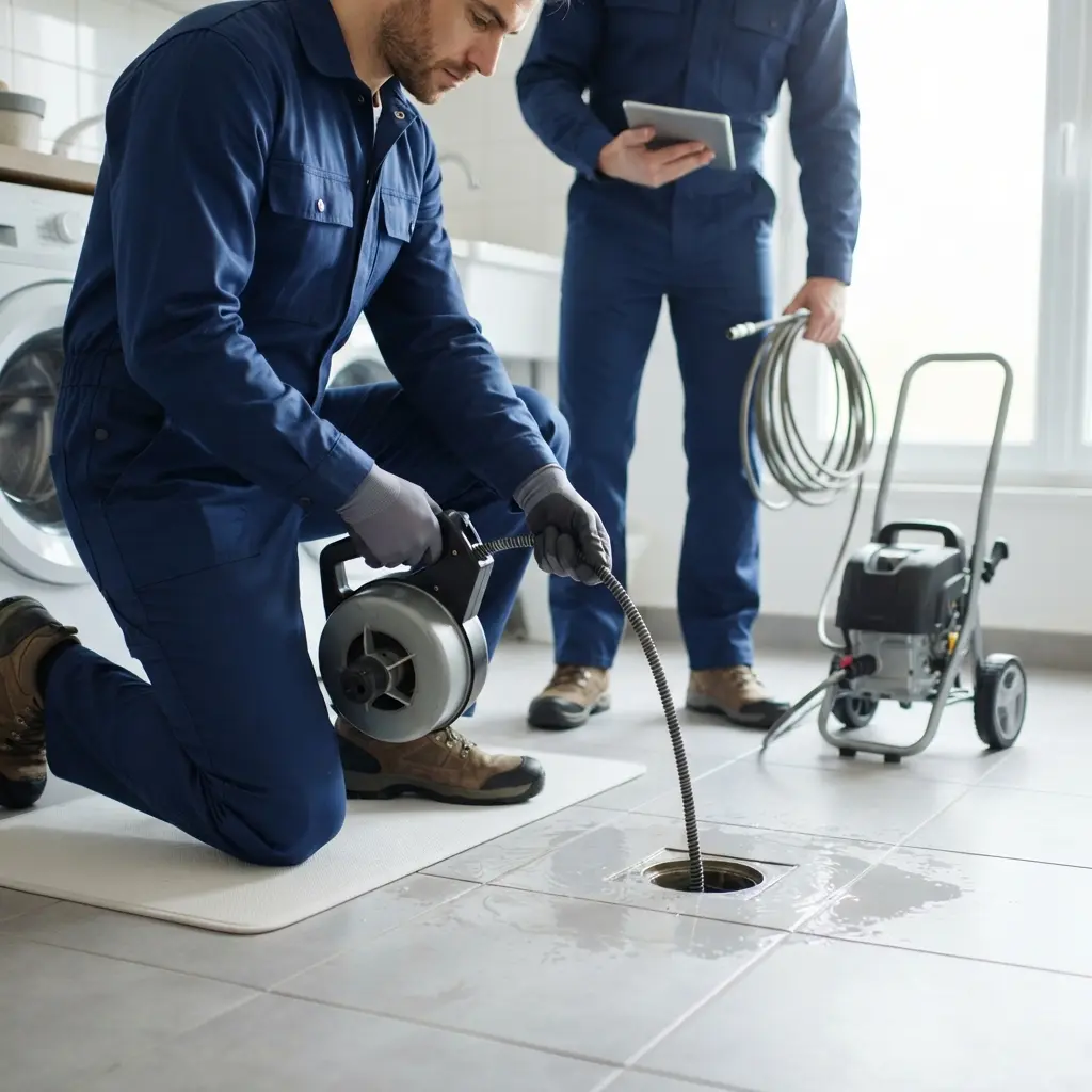 Notre méthode d’intervention pour canalisation bouchée à Plaisir