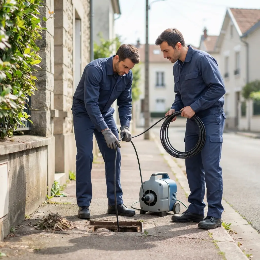 Ce que vous obtenez de notre service de débouchage à Gentilly