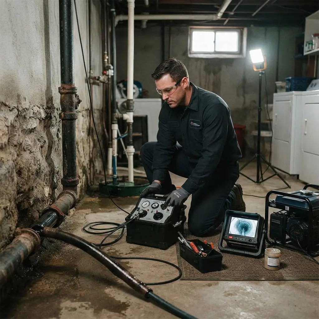 Notre méthode de chemisage de canalisation à Mureaux