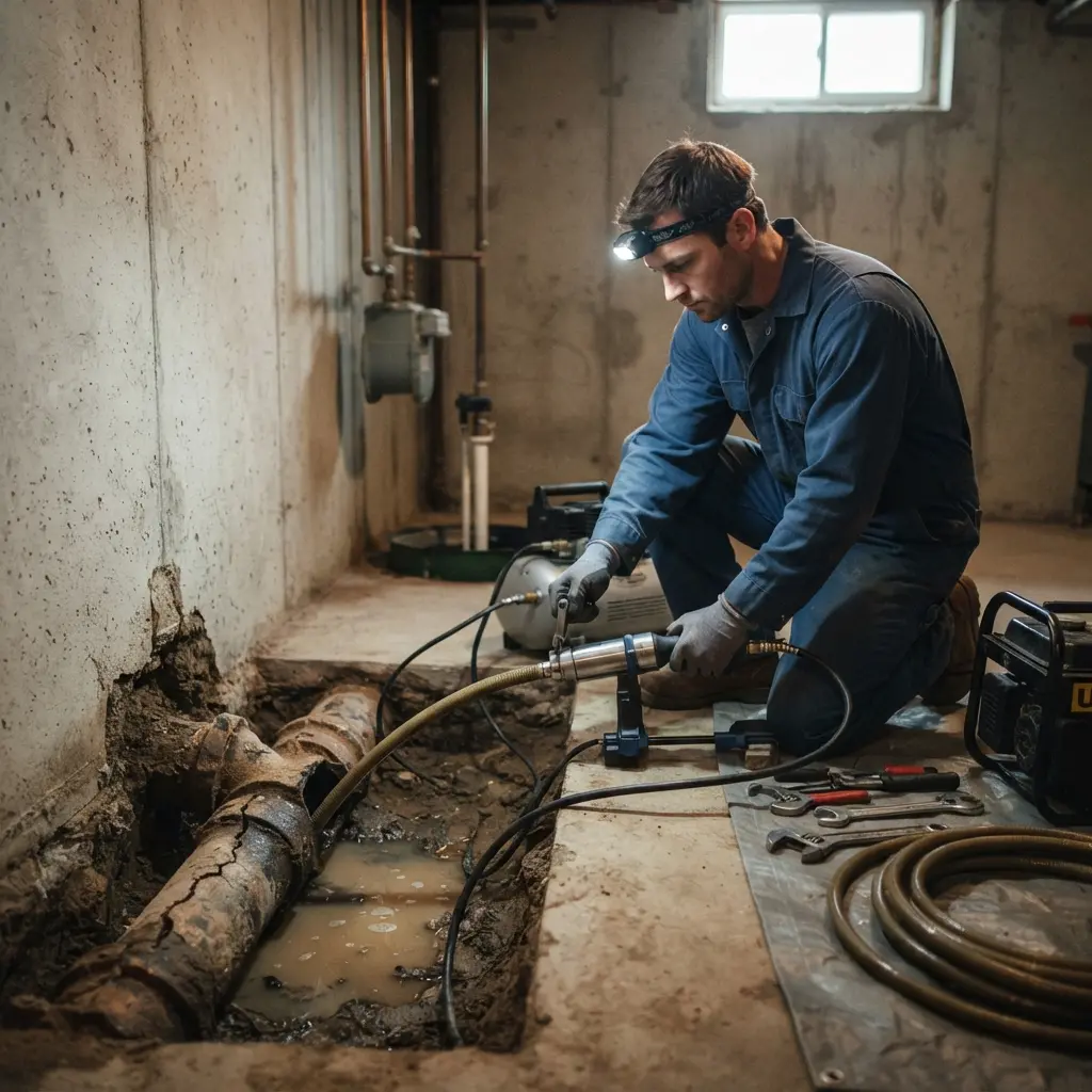 Notre approche technique pour assainir vos conduits