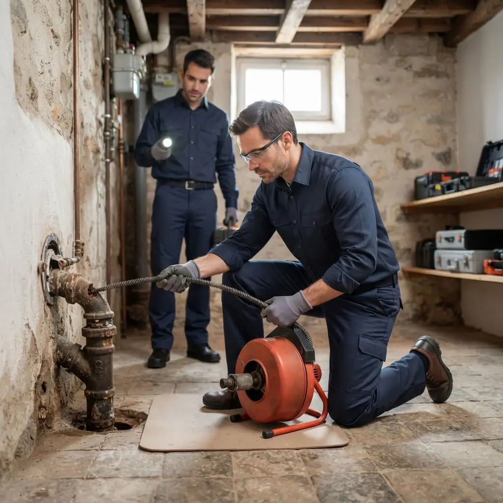Notre méthode de curage de canalisation à Paris 1