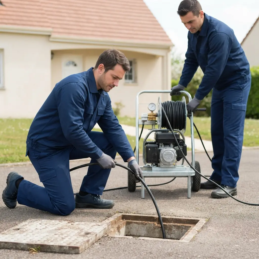 Une technique de nettoyage haute pression rigoureuse
