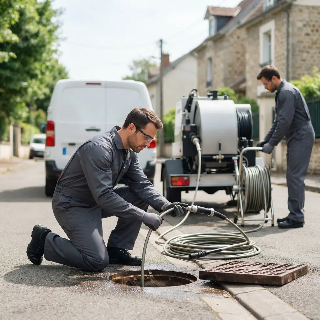Curage de canalisation Andrésy (78570)