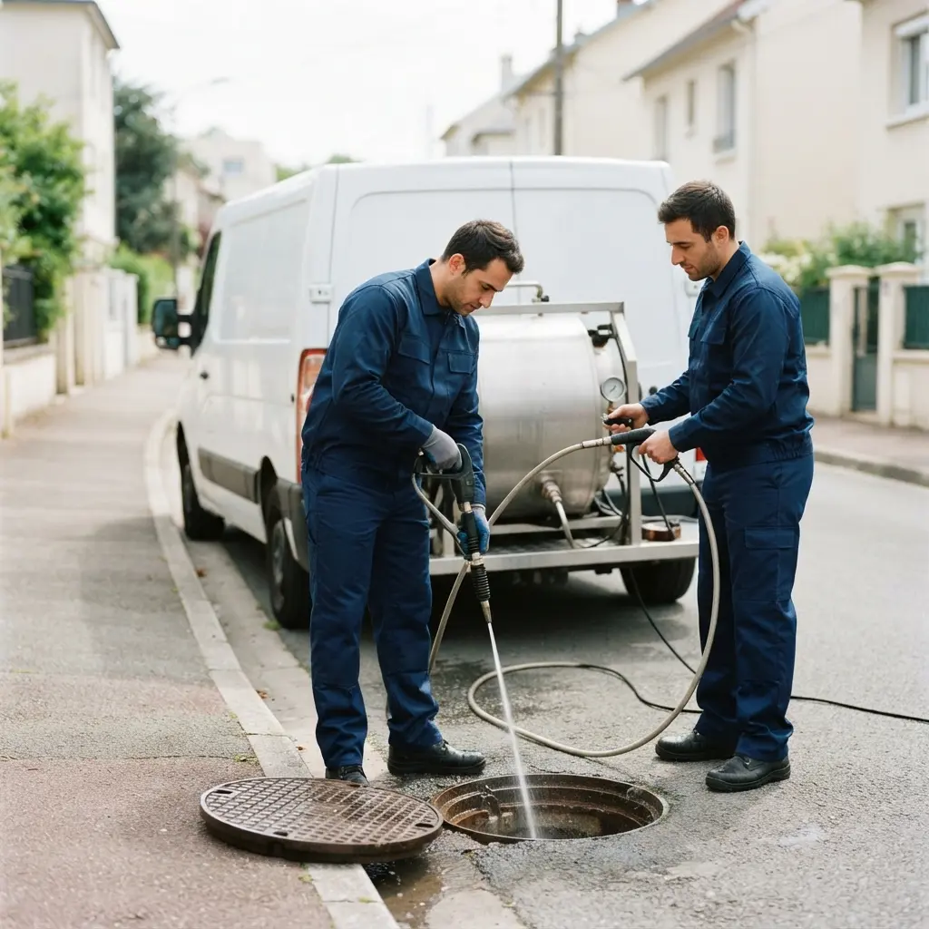 Comment se déroule l’intervention de curage à Plessis-Robinson pour votre canalisation ?