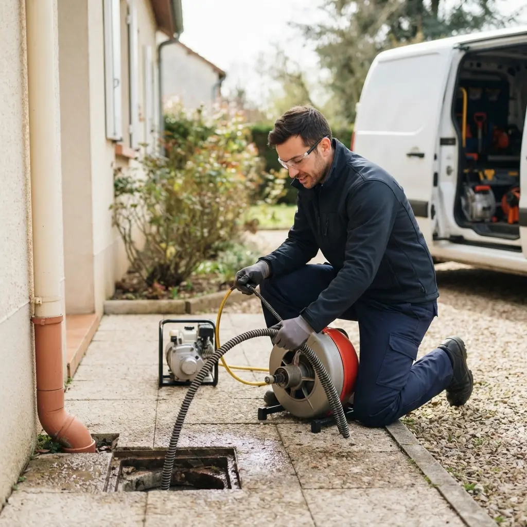 Votre canalisation nettoyée, votre tranquillité retrouvée