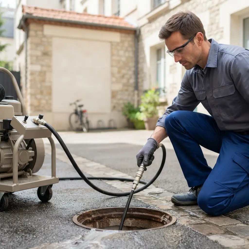 Une technique de nettoyage haute pression efficace