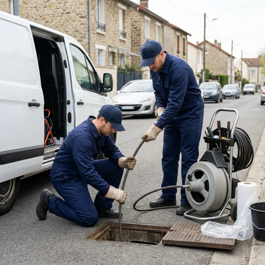 Notre méthode de curage de canalisation à Saint‑Maurice