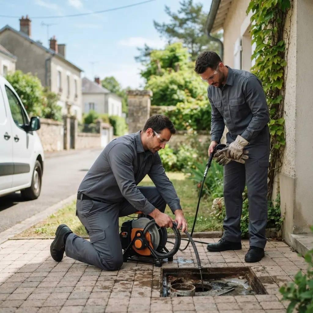 Notre méthode de curage de canalisation à Montmagny