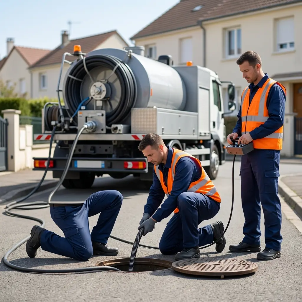 Expertise en curage de canalisation à Arnouville