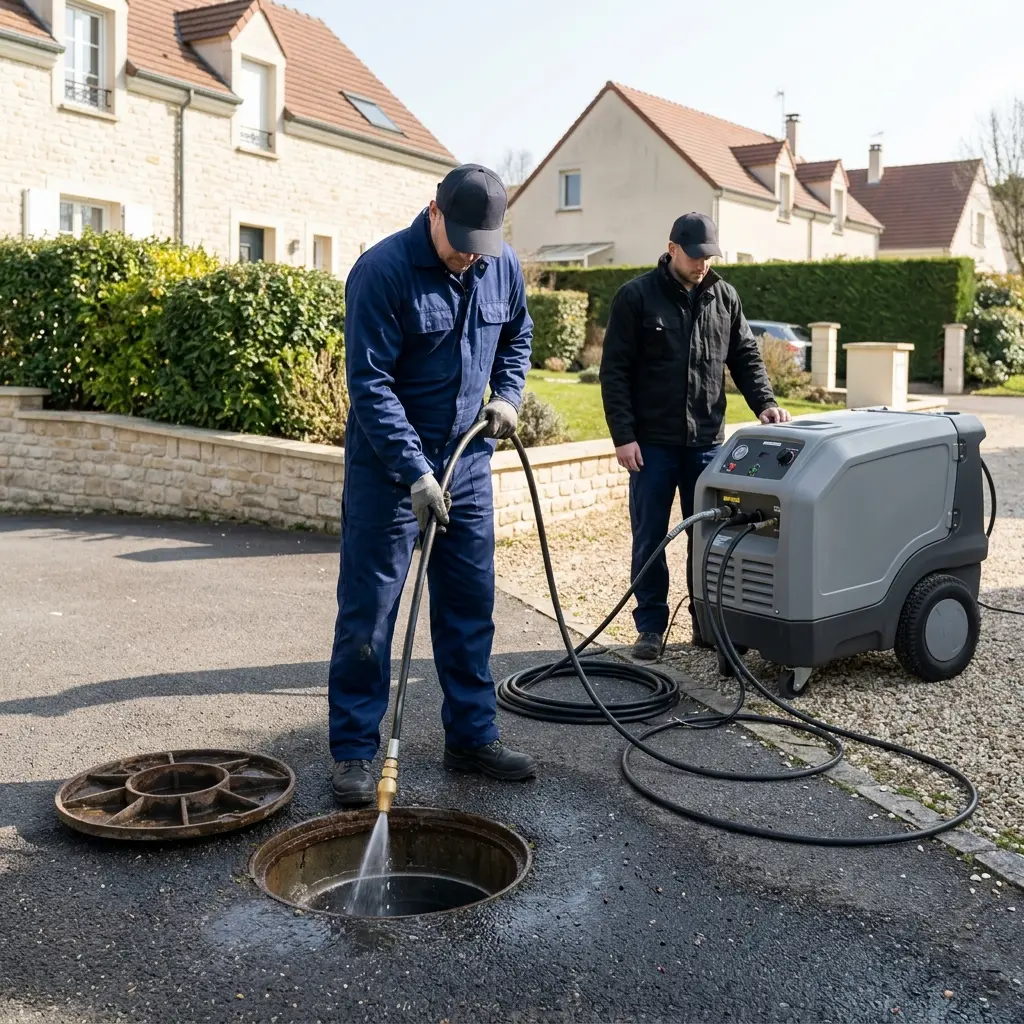Ce que vous gagnez avec notre curage à Vauréal