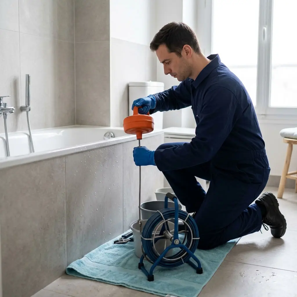 Débouchage baignoire et douche Paris (75000)
