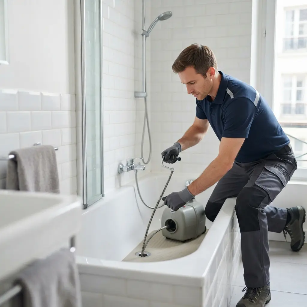 Débouchage baignoire et douche Paris 1 (75001)