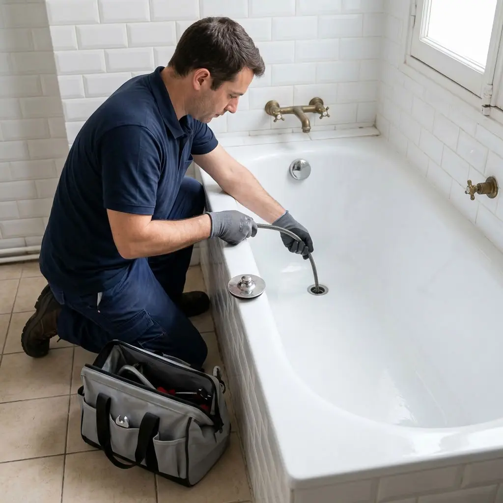 Débouchage baignoire et douche Paris 2 (75002)