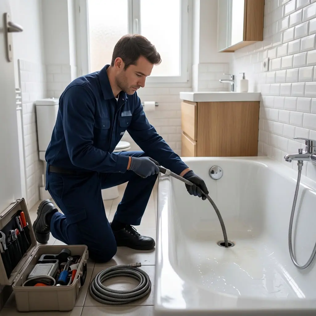Débouchage baignoire et douche Paris 6 (75006)