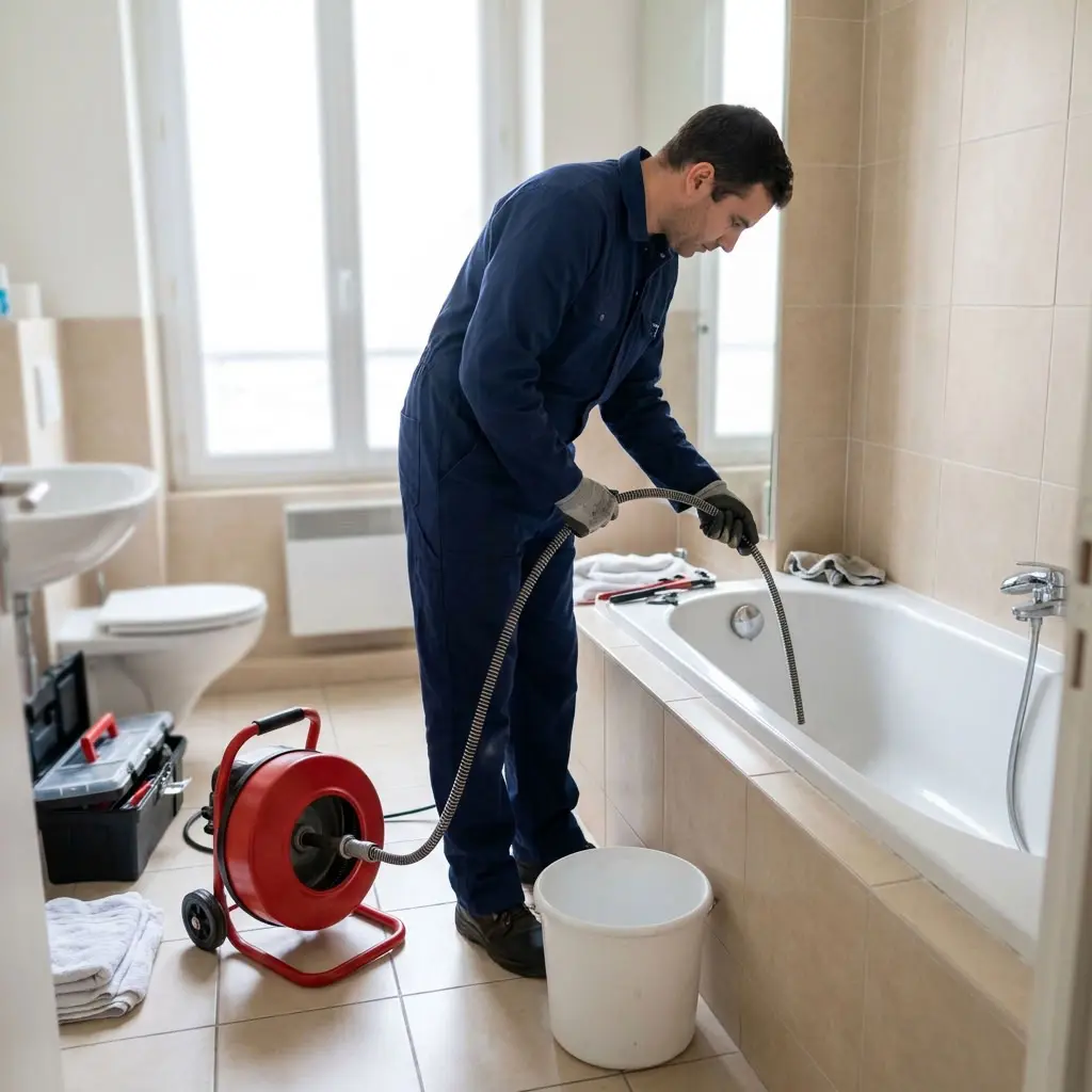 Débouchage baignoire et douche Paris 8 (75008)