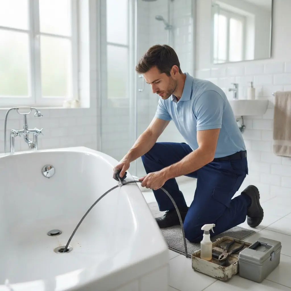 Une technique de débouchage précise et respectueuse
