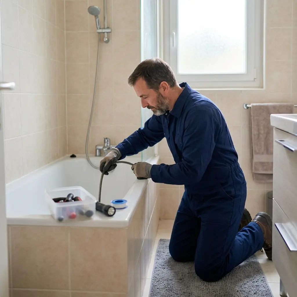 Votre baignoire fonctionnelle et votre tranquillité retrouvée