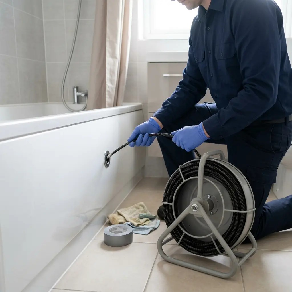 Notre méthode de débouchage à Thiais pour baignoire et douche