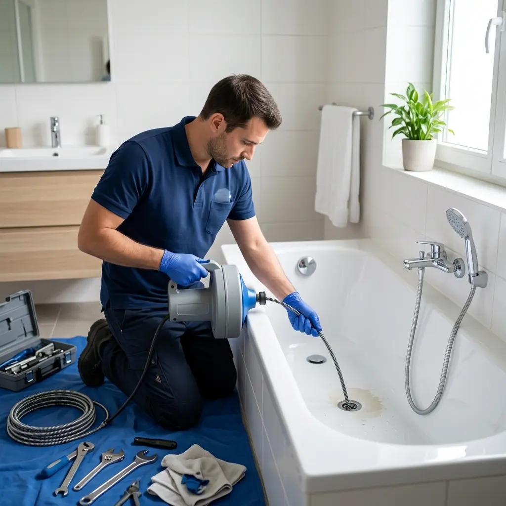 Comment se déroule le débouchage d’une baignoire à Sannois ?