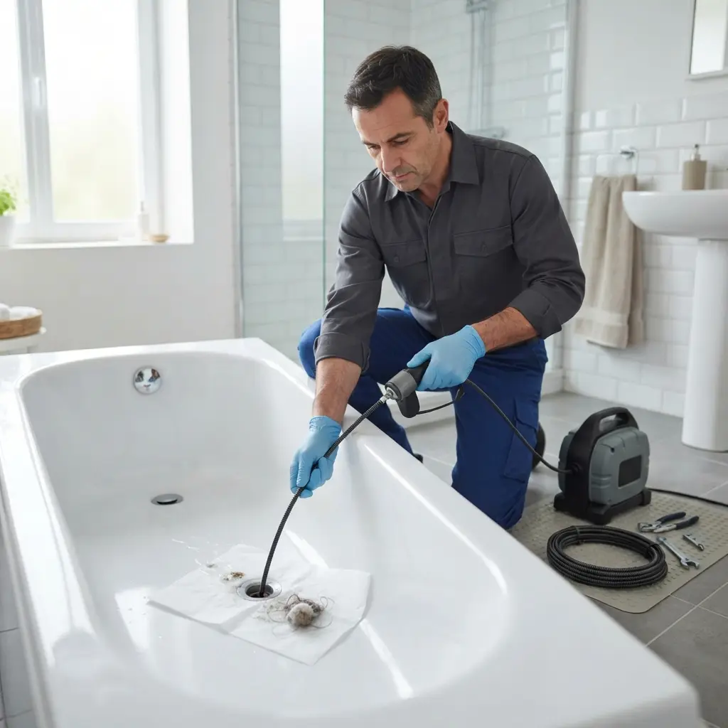 Une technique de débouchage précise et efficace