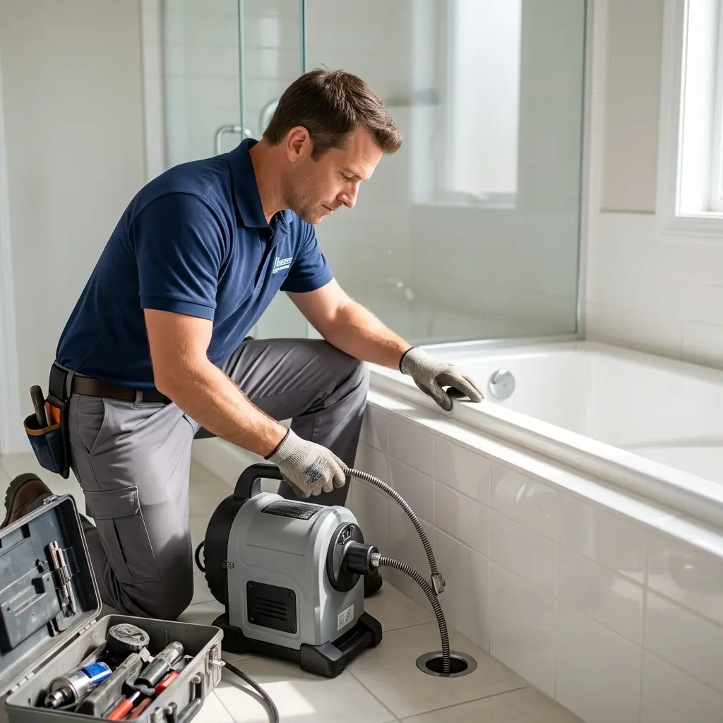 Bon réflexes à Domont lors d’un problème de baignoire