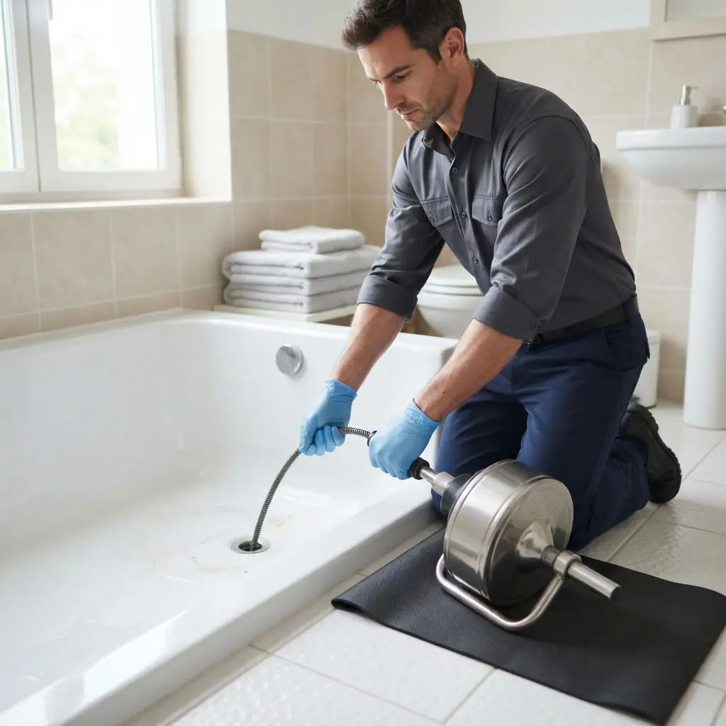 Débouchage baignoire et douche Louvres (95380)