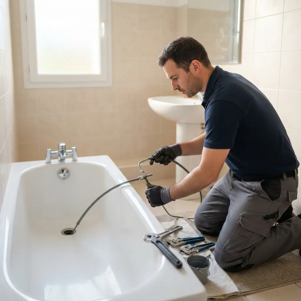 Prévenir les bouchons de douche et baignoire