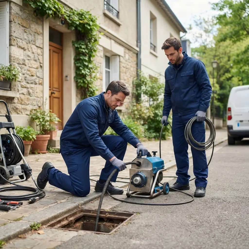 Notre méthode pour un débouchage canalisation à Viroflay