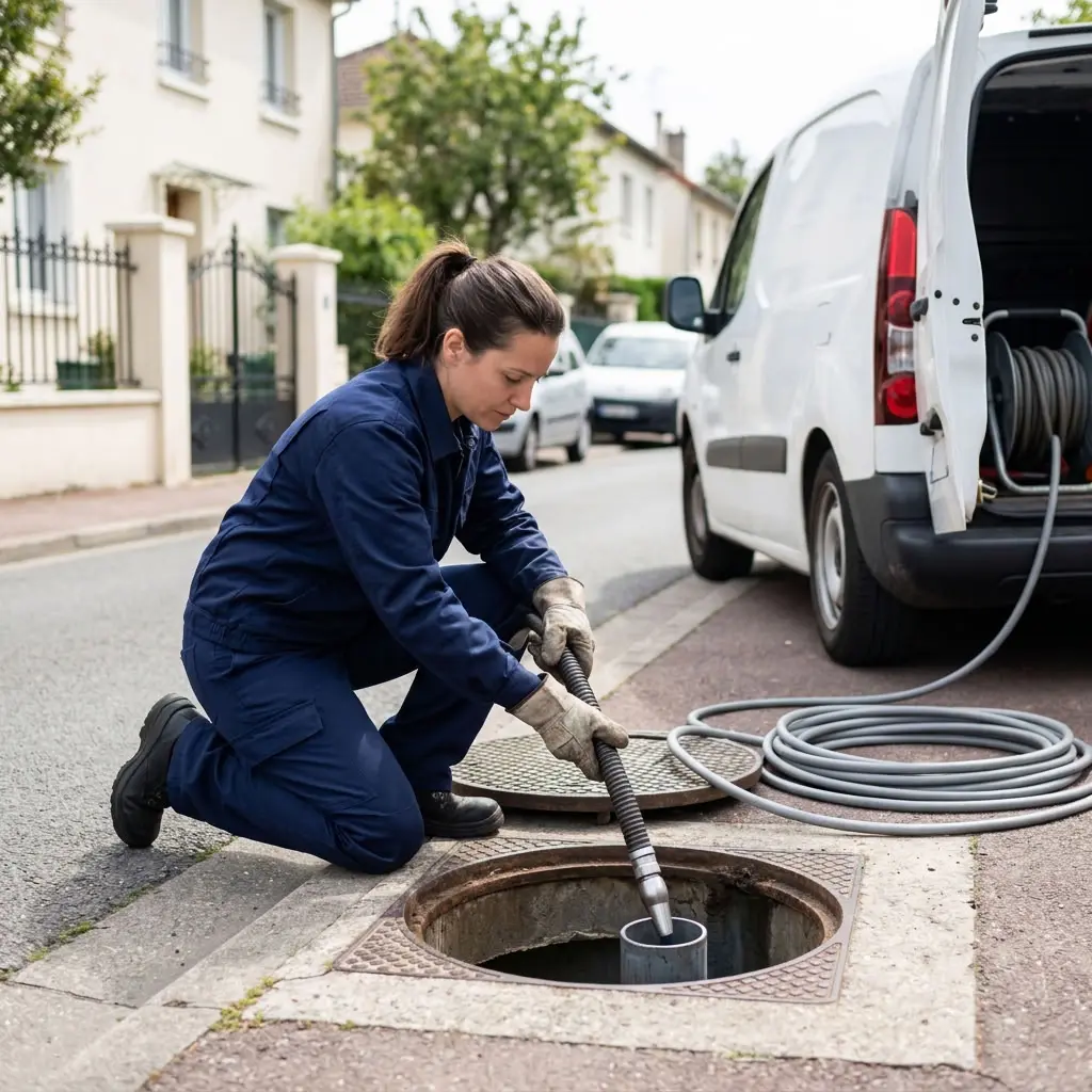Qui s’occupe de l’intervention de débouchage à Villeneuve‑le‑Roi ?