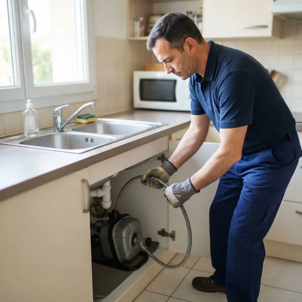 Notre méthode de débouchage sanitaire à Villeneuve‑Saint‑Georges