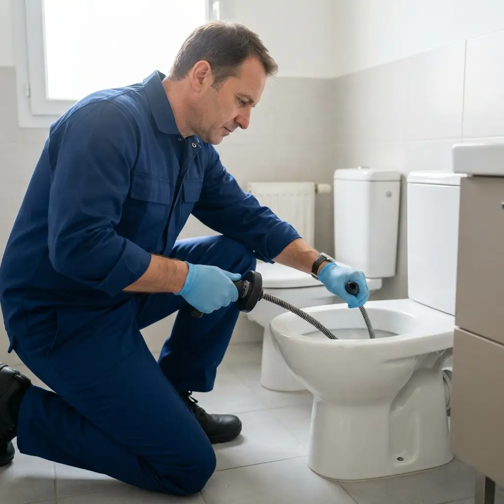 Ma méthode de débouchage WC à Amilly