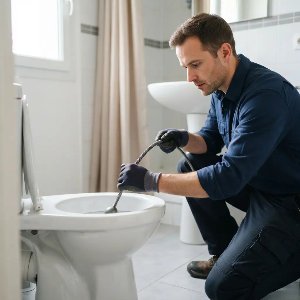 Notre approche rapide pour déboucher votre WC en toute sécurité à Saran
