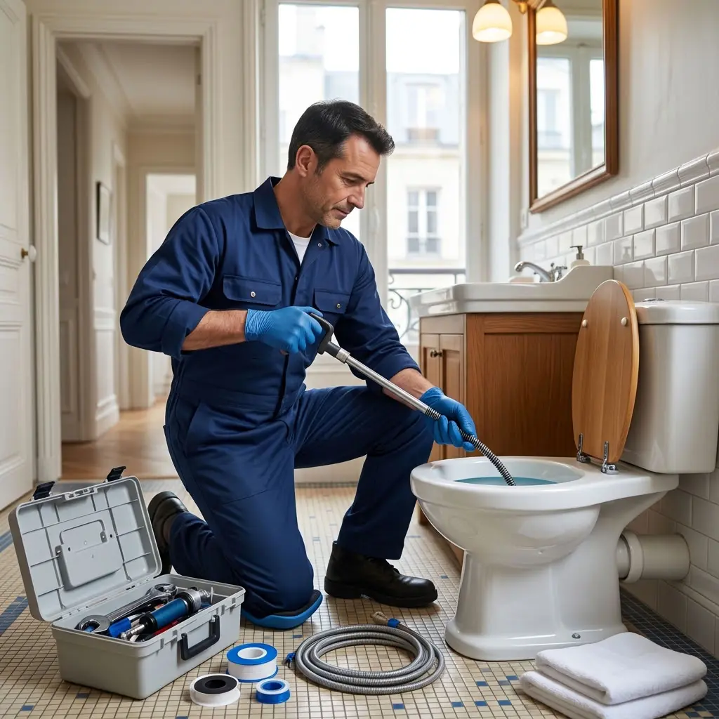 Pourquoi choisir notre débouchage WC à Paris 4