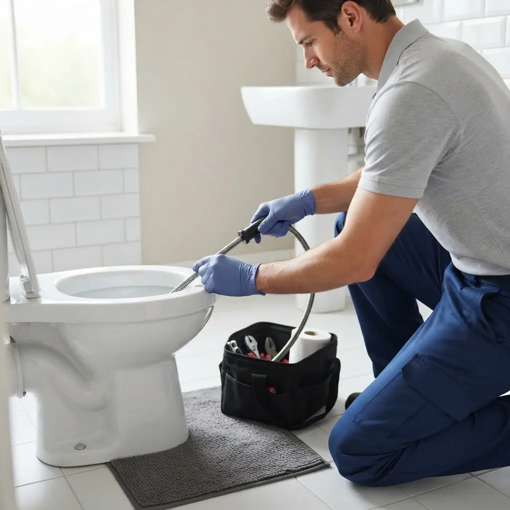 Comment se déroule l’intervention de débouchage WC à Mantes‑la‑Jolie ?