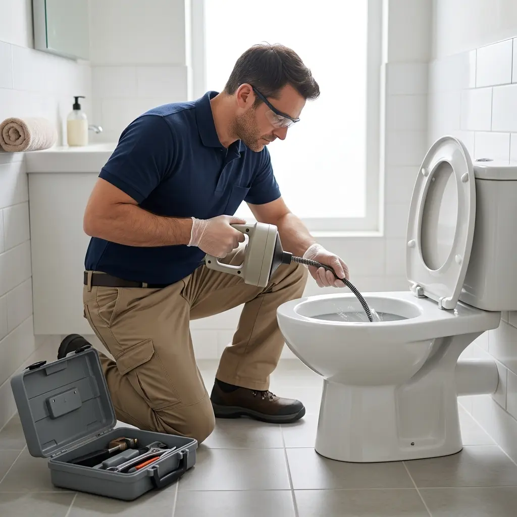 Notre méthode de débouchage WC à Guyancourt