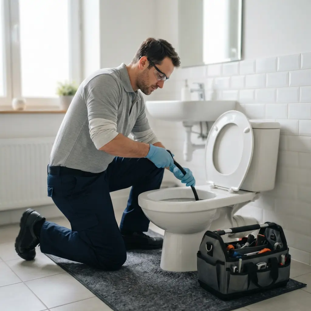 Notre méthode détaillée de débouchage WC à Poissy