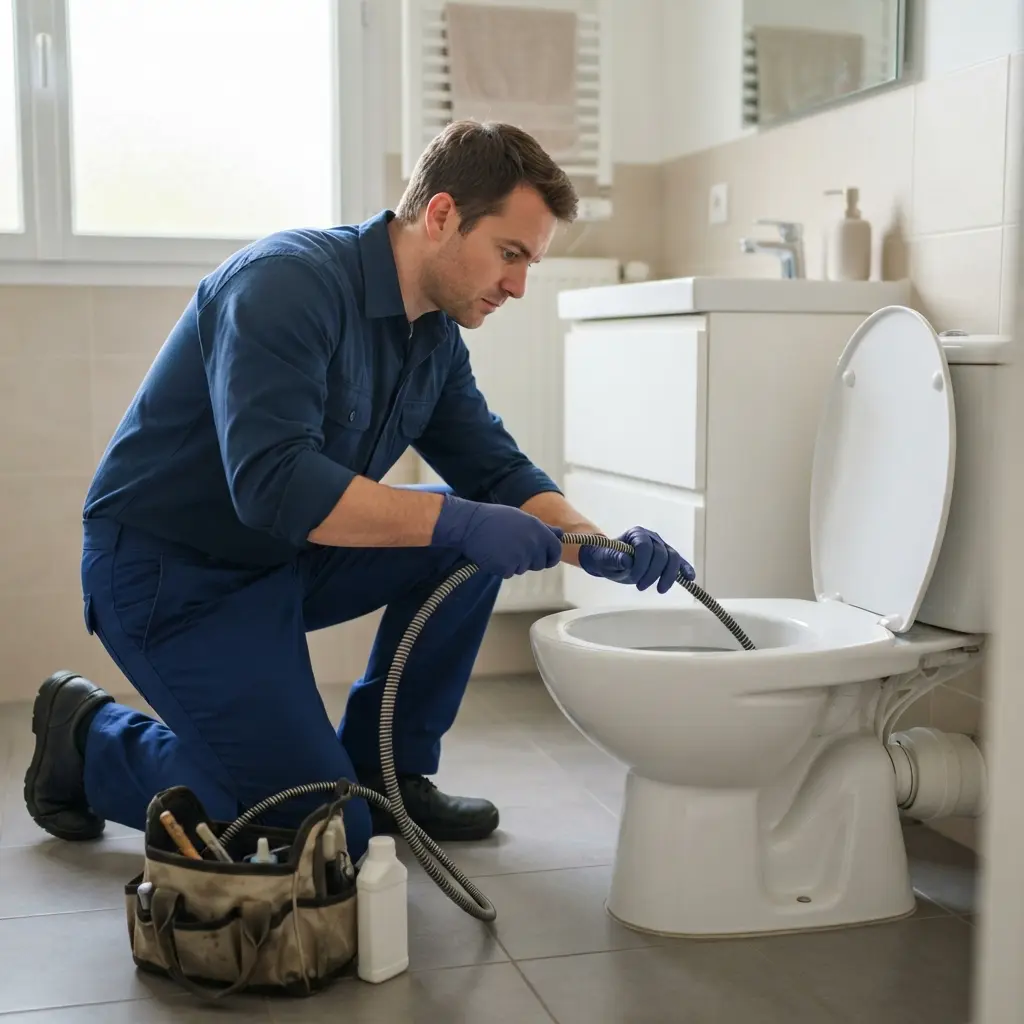 Notre méthode pour un Débouchage WC