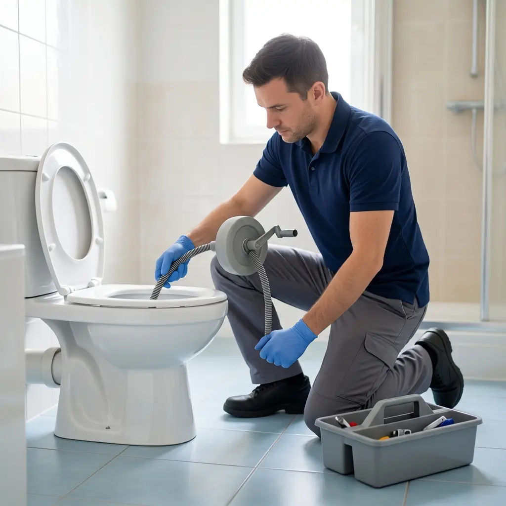 Quelles sont les étapes d’intervention pour un débouchage WC à Aubergenville ?