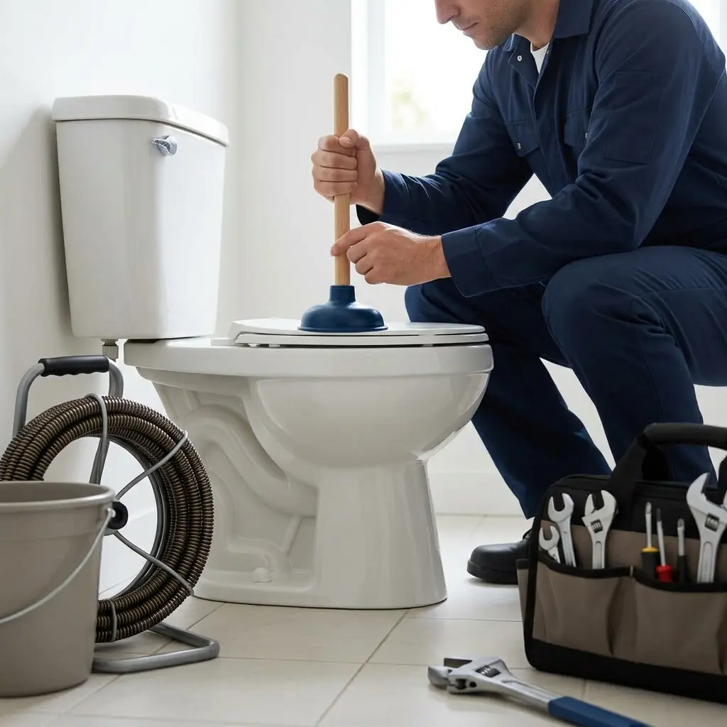 Comment se déroule l'intervention de débouchage WC à Carrières-sous-Poissy ?