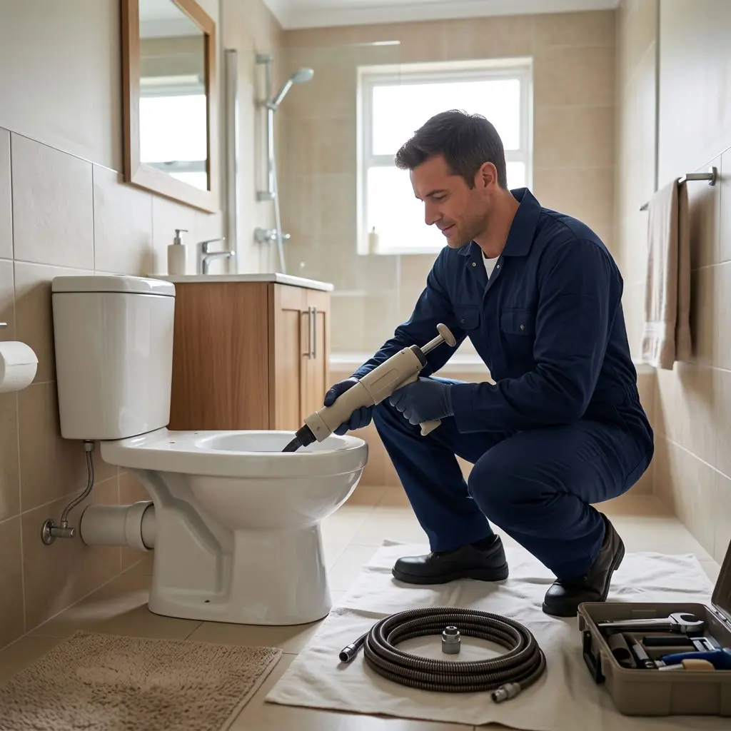 Comment se déroule l’intervention de débouchage WC à Brunoy ?