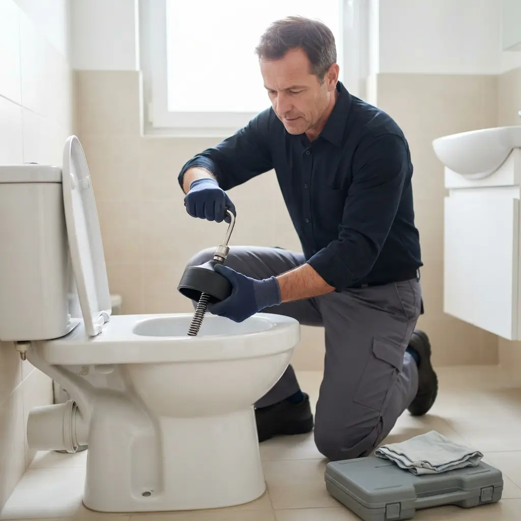 Notre approche pour un débouchage WC sûr