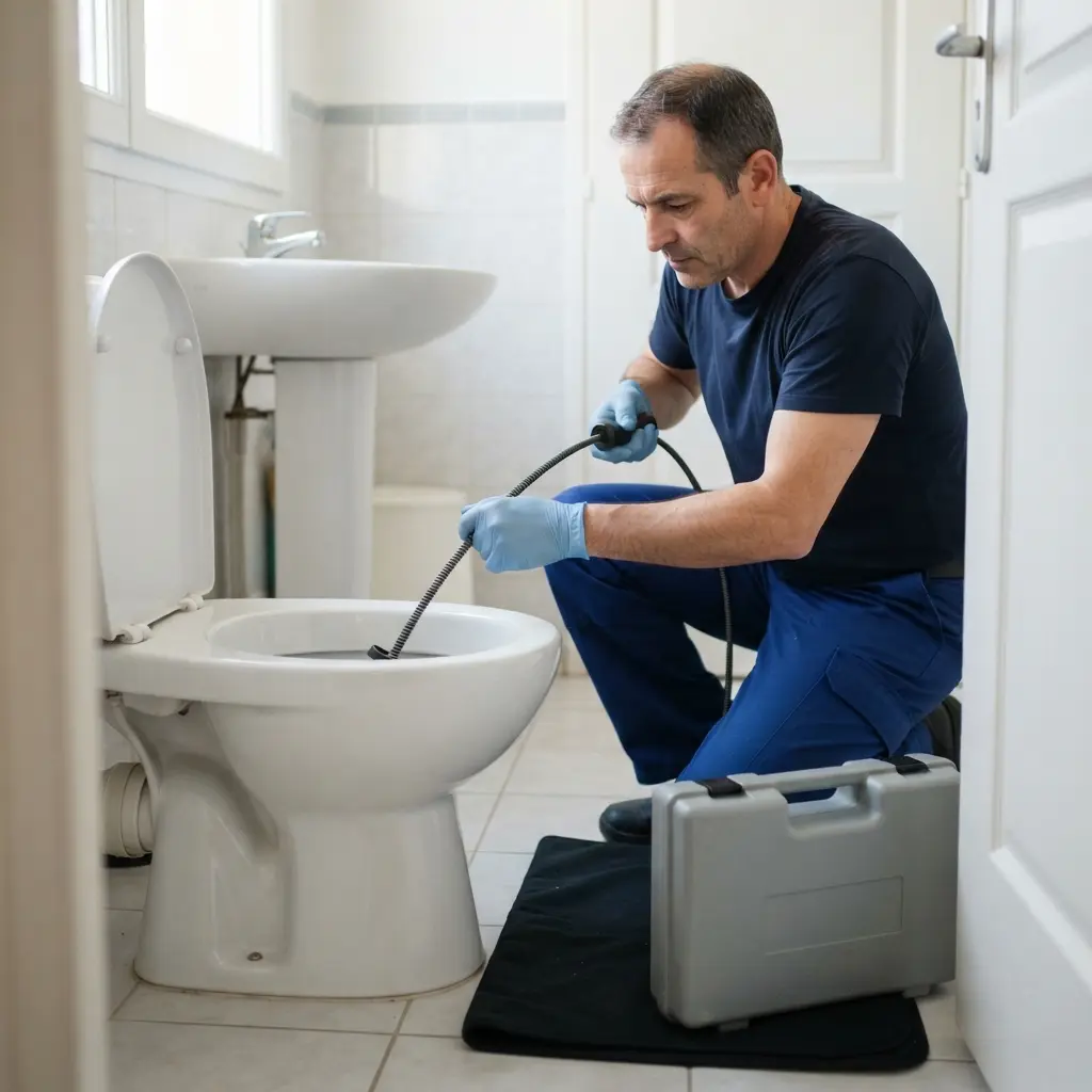 Quelles sont les étapes d'un débouchage WC à Courneuve ?