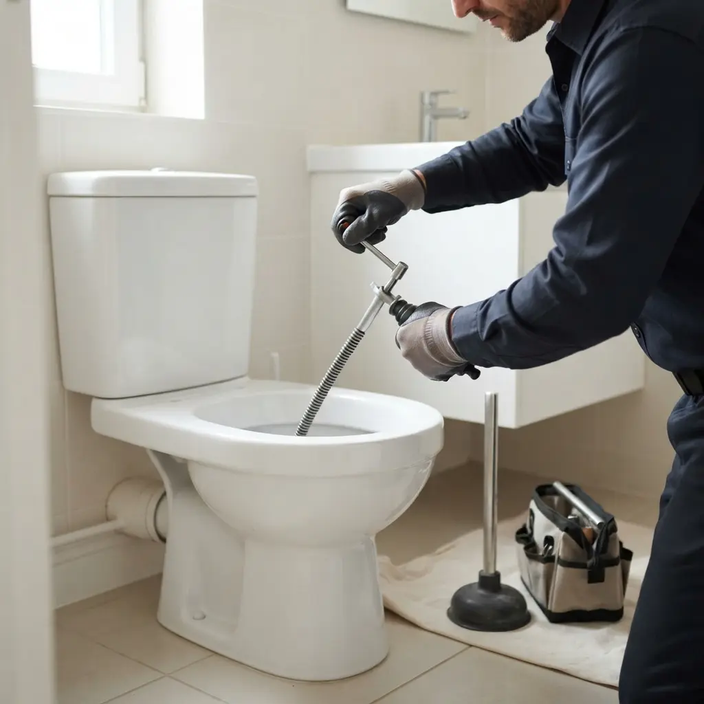 Notre approche technique pour déboucher votre WC à Orly