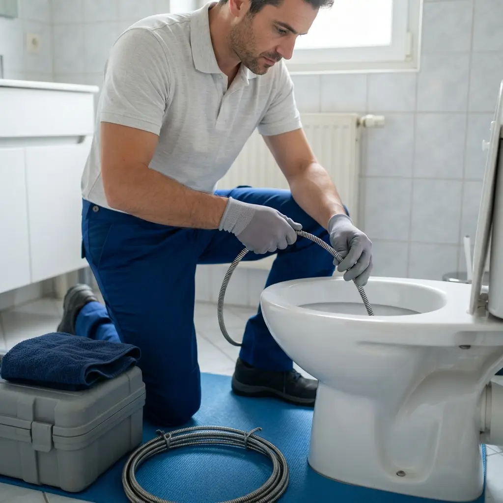Comment nous procédons pour un débouchage WC sans frais cachés