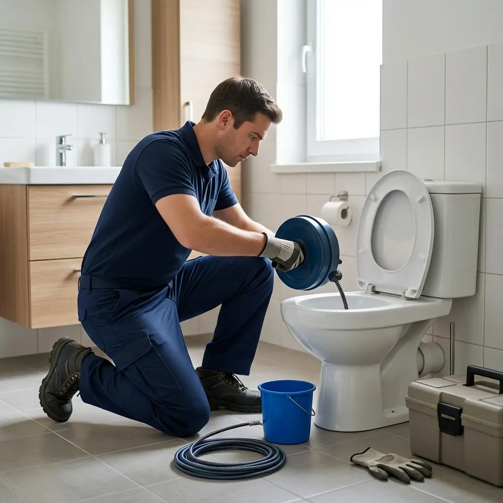 Notre approche sur site pour un débouchage WC durable
