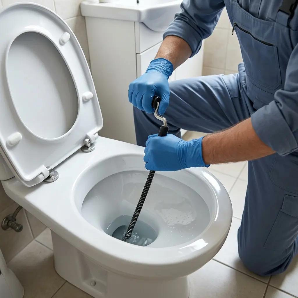 Comment se déroule l'intervention de débouchage WC à Osny ?