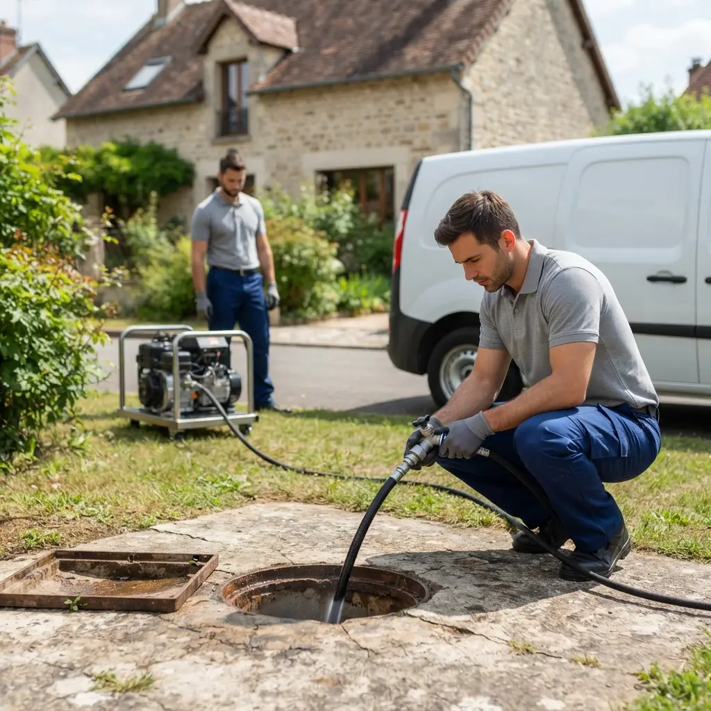 Notre méthode d’hydrocurage à Moret‑Loing‑et‑Orvanne
