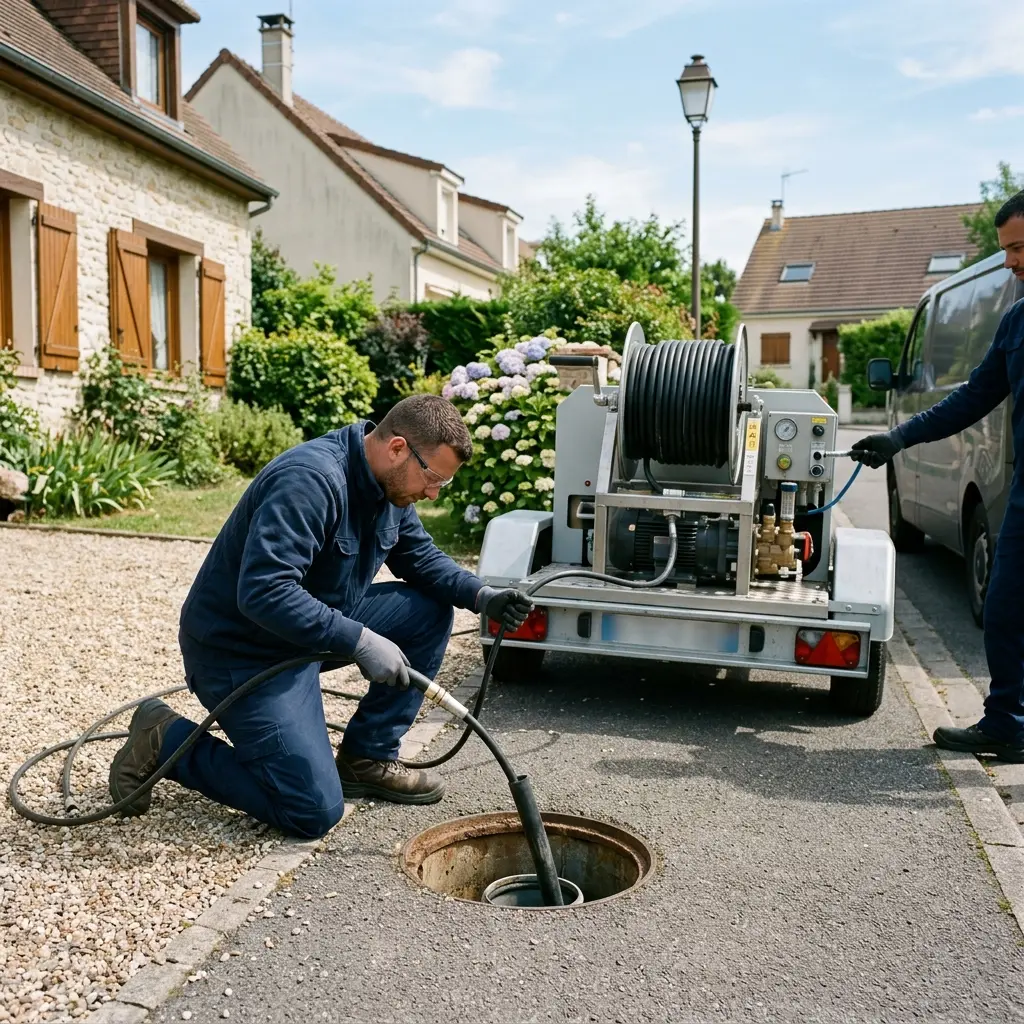 Comment nous procédons au hydrocurage